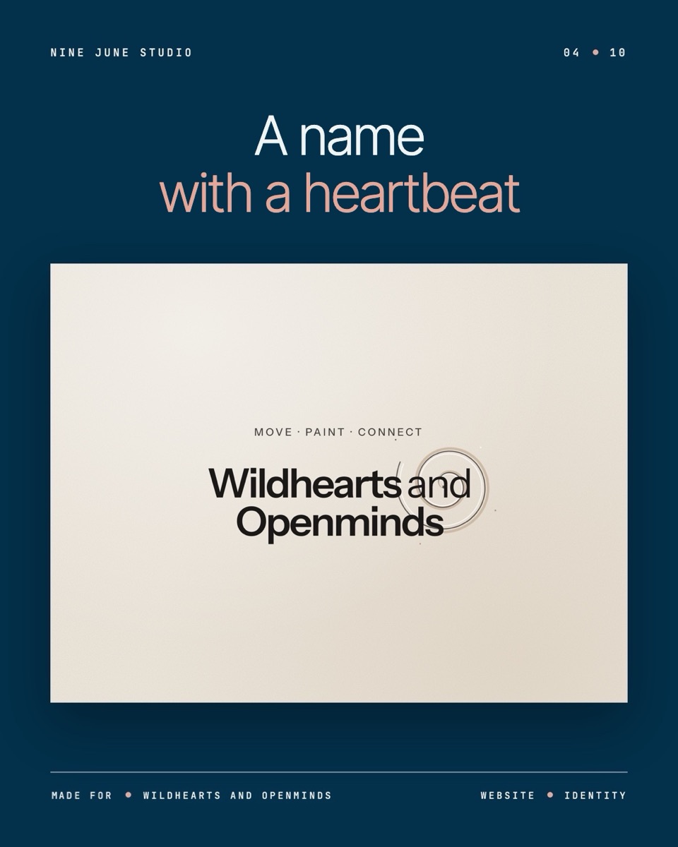 A name with a heartbeat: het logo
